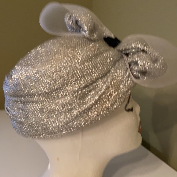 Original by Gem Designs collectible Silver Dress Chuch Hat main image 7